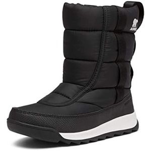 Sorel Youth Unisex Little Children's Whitney Puffy Waterproof Boot Black US 8